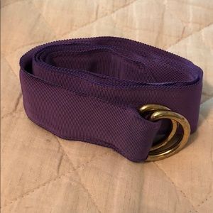 Ribbon Things Short Hills NJ Purple Ribbon Belt 44